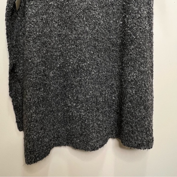 George Grey Knit Turtleneck Tunic Hi Low Hem Sweater Size 1X - Picture 5 of 9